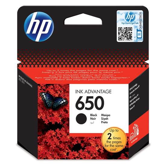 HP Μελάνι Inkjet 650 Black