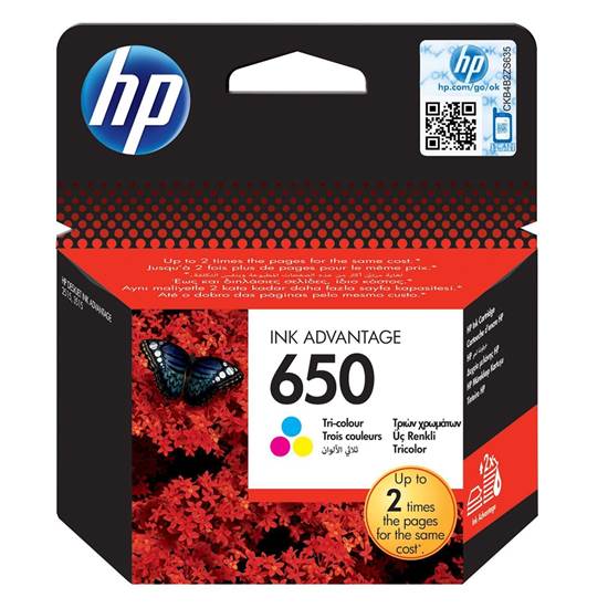 HP Μελάνι Inkjet 650 Colour 