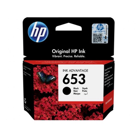 HP Μελάνι Inkjet 653 Black