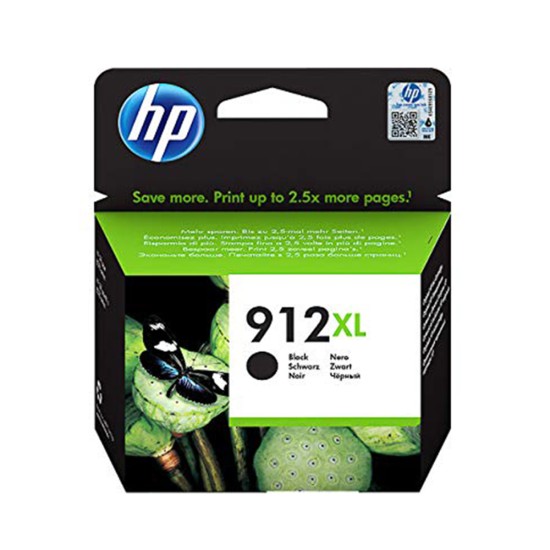 HP Μελάνι Inkjet 912XL Black 