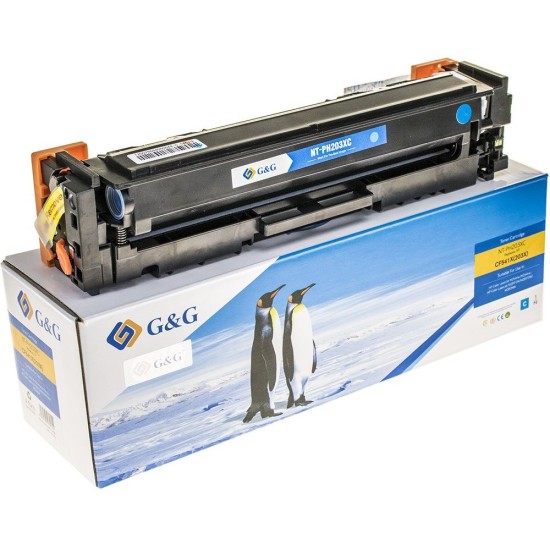 HP TONER CF541X (203X) / CF401X (201X) CANON 054H / 045H UNIVERSAL 2.3K CYAN