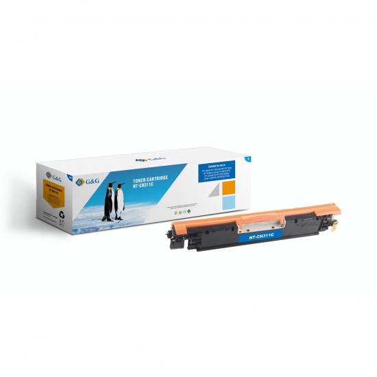 HP TONER CE311A / CF351A / CANON 729 UNIVERSAL 1k CYAN G&G